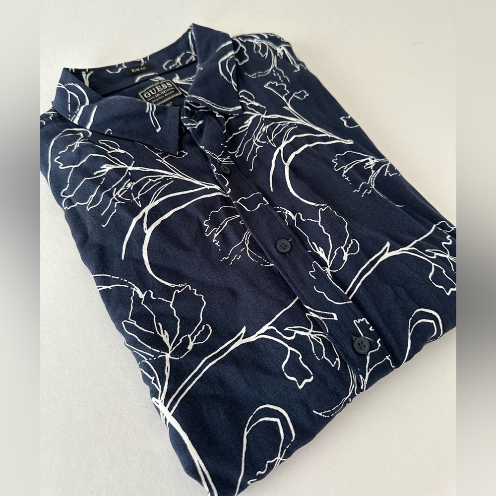 Guess short sleeve button down